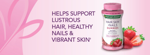 Helps Support Lustrous Hair, Healthy Nails and Vibrant Skin†