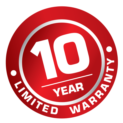 10-year Limited Warranty