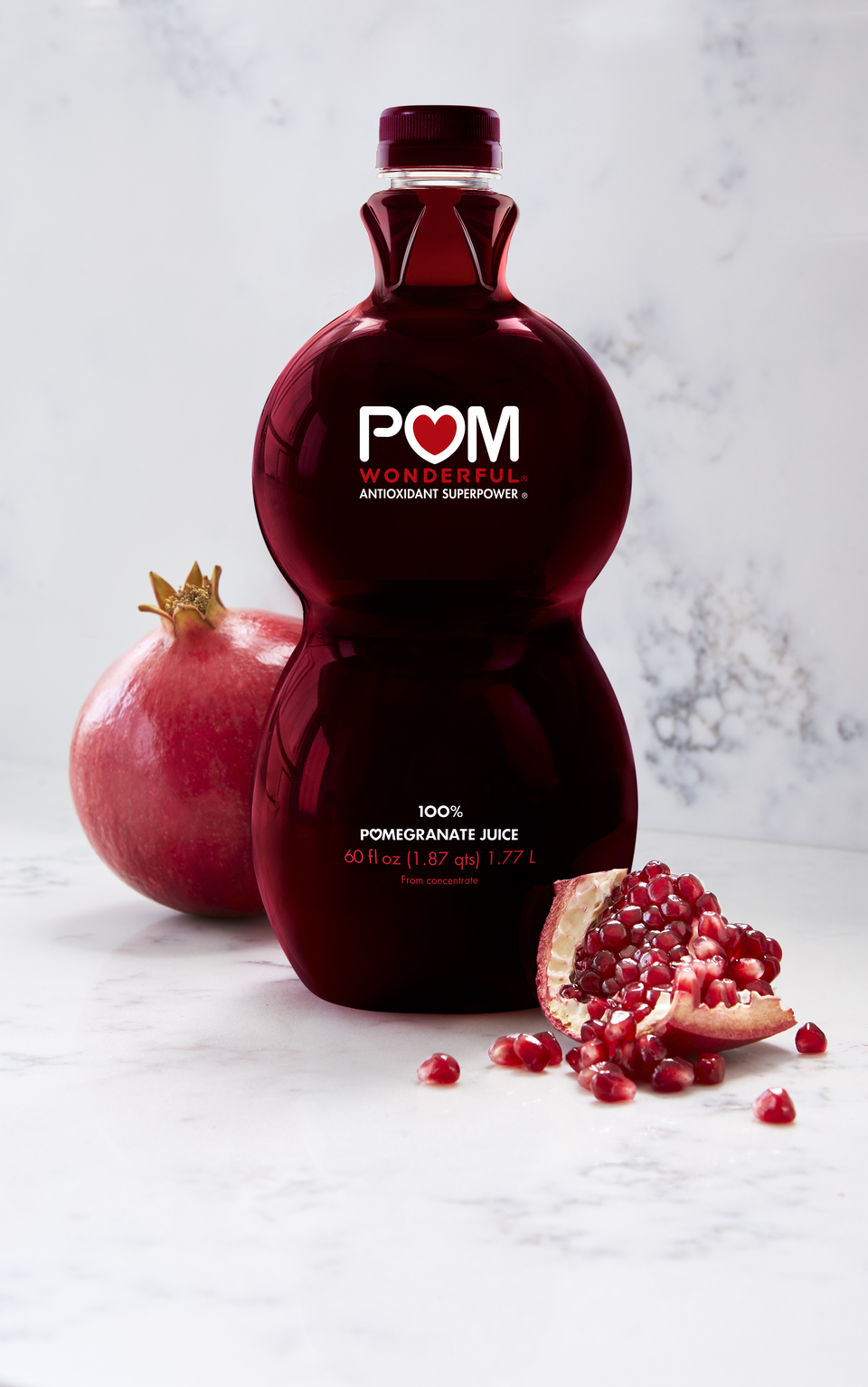  POM Wonderful, 100% Pomegranate Juice, 8 Fl Oz (Pack of 8) :  Grocery & Gourmet Food