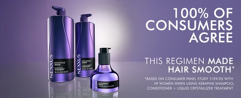 100% agree this regimen made hair smooth, per consumer study.