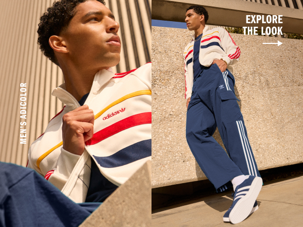 adidas Men's Adicolor Funnel Neck Track Jacket | Dick's