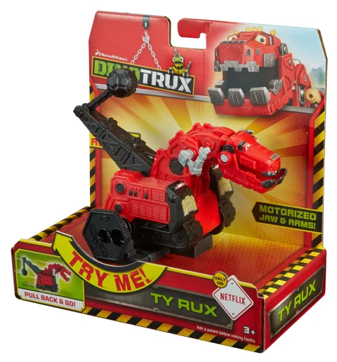 Dinotrux Pullback Dinosaur Construction Character Mortorized