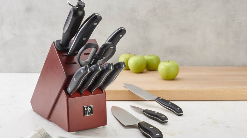 thumbnail video image 2 of J.A. Henckels International Definition 20-pc Self-Sharpening Block Set, 2 of 11