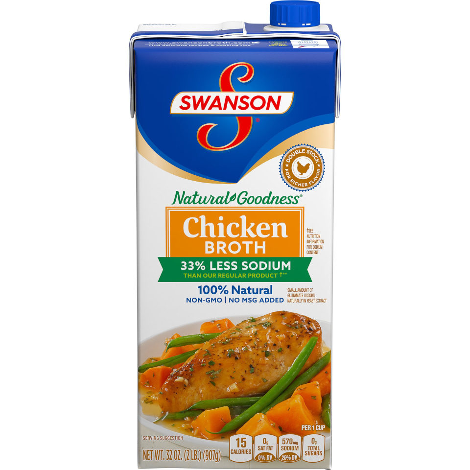Swanson Chicken Broth, 14.5 Ounce Can