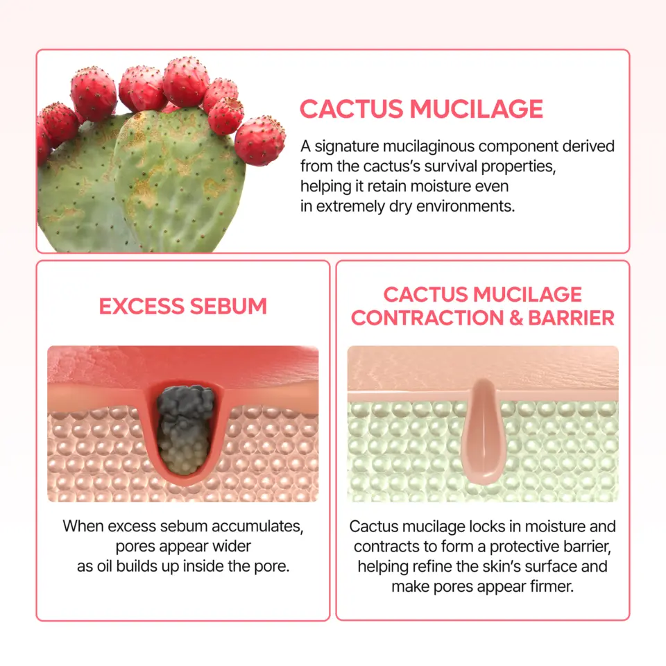 CACTOX Pore Relief Dual Capsule Cream