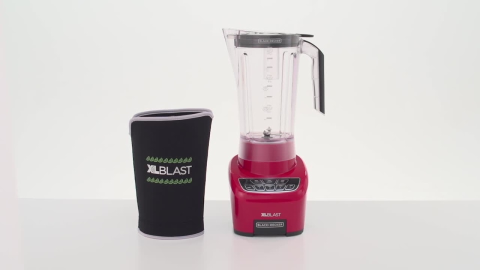 BLACK+DECKER XL Blast Drink Machine Blender, Lime Green, BL4000L