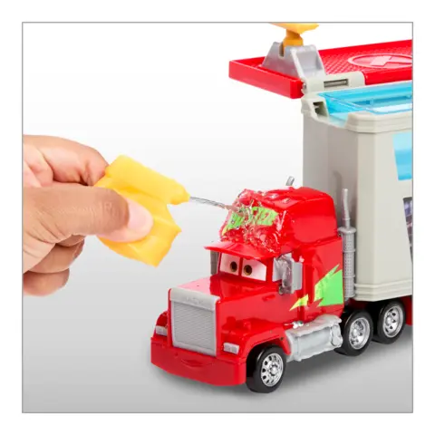 Disney and Pixar Color Changers Mobile Paint Shop Mack Playset Mattel