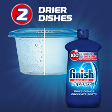 Finish Jet-Dry Rinse Aid 23oz Dishwasher Rinse Agent & Drying Agent for  sale online