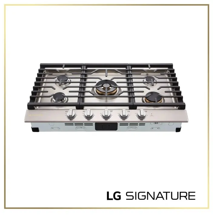 LG SIGNATURE - CBGU3639X - LG SIGNATURE 36 Inch UltraHeat Gas