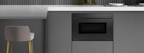 Sharp 24 in. 1.2 cu. ft. Deco Series Built-In Smart Microwave