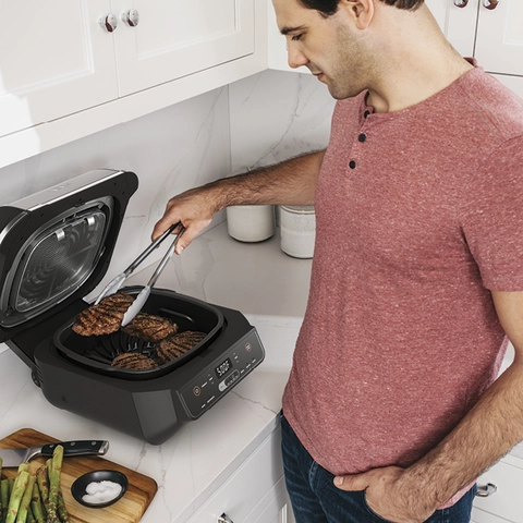 Ninja® Foodi® 6-in-1 Indoor Grill & 4-Quart Air Fryer Indoor