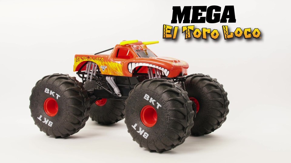 Monster Jam MEGA El Toro Loco, All-Terrain 1:6 Scale Remote
