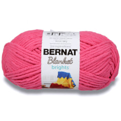 Bernat Blanket Brights Big Ball Yarn-Raspberry Ribbon Variegated