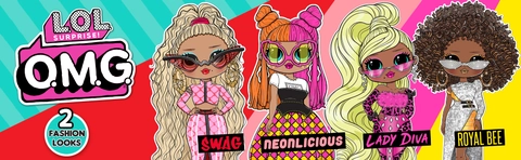 LOL Surprise OMG Swag Fashion Doll with Fashions and Accessories Ages 4 Walmart