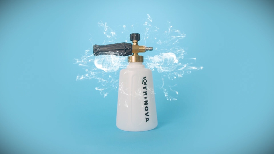 TriNova Foam Cannon and Gallon Car Wash Soap Kit Best Set for Detailing  Trucks or SUVs (