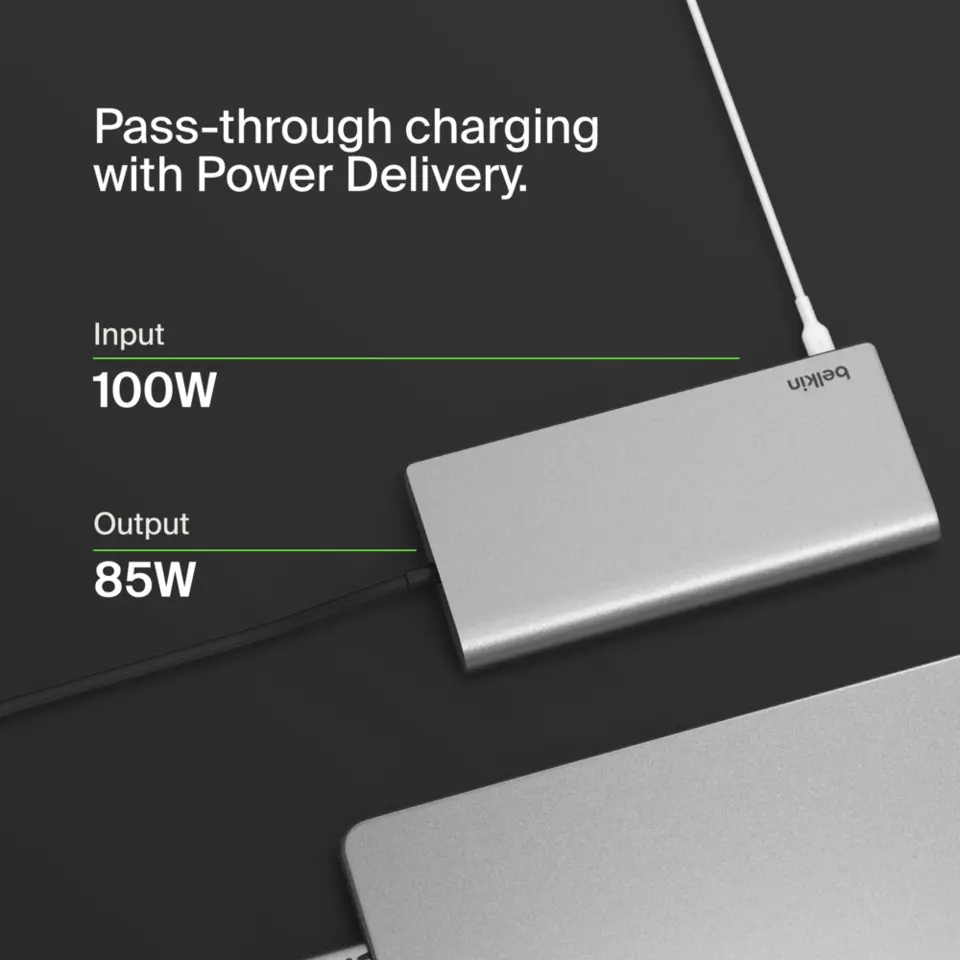 Belkin 8-in-1 USBハブ INC015btSGY-CZ Connect Universal USB-C 8-in-1 Dual Display Core Hub | Belkin US