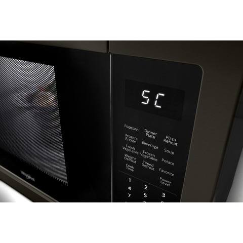 WHIRLPOOL 0.7 cu. ft. Countertop Microwave with Electronic Touch Controls -  WMC10007AB