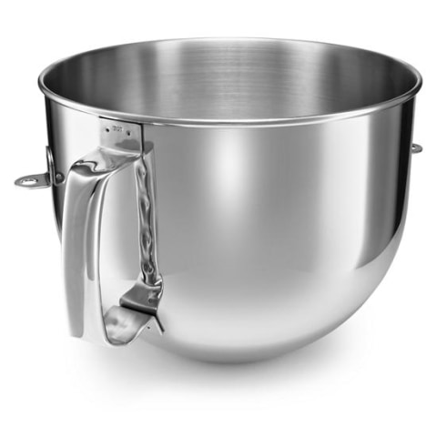 6-Quart Stainless Steel Bowl w/Handle + Accessory Pack