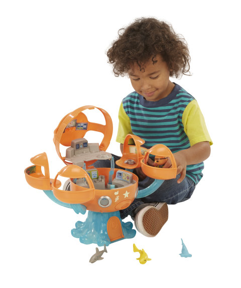 Octopod shark 2024 adventure playset