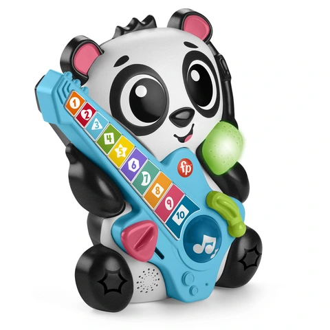 Fisher-price Link Squad Jam And Count Panda Baby Early Learning