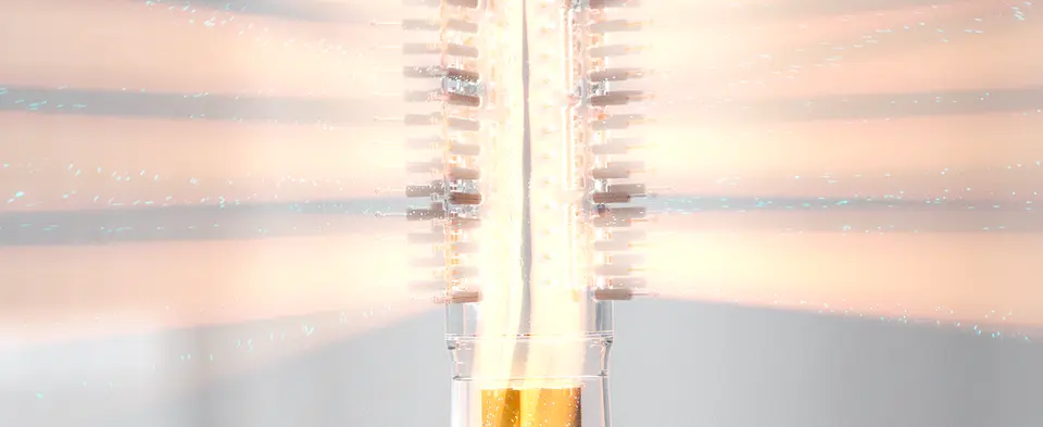 Even heat waves coming out of the AireBrush