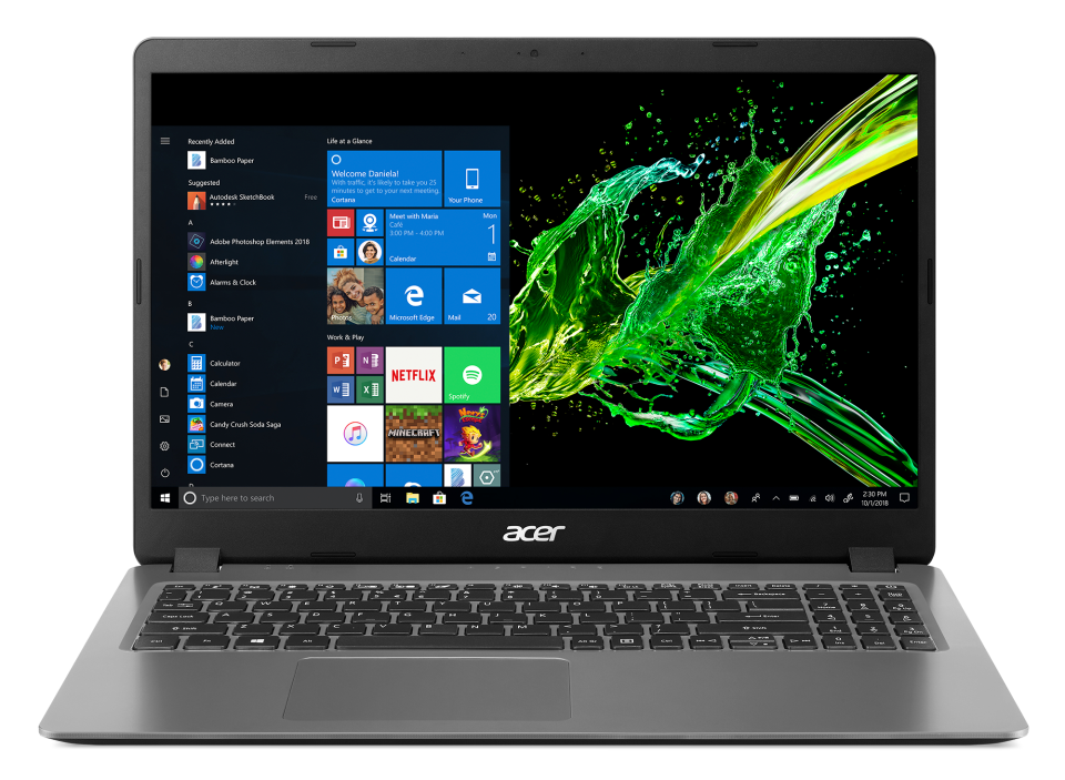 Acer Aspire 3 A315-58 - Intel Core i3 1115G4 / 3 GHz - Win 11 Home - UHD  Graphics - 8 GB RAM - 256 GB SSD - 15.6