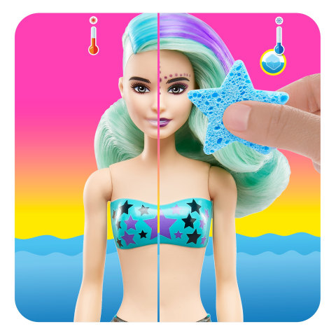 Best Buy: Barbie Color Reveal Mermaid Doll Styles May Vary HCC46