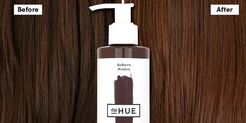 Gloss+ Before &amp; After on Auburn hair | dpHUE