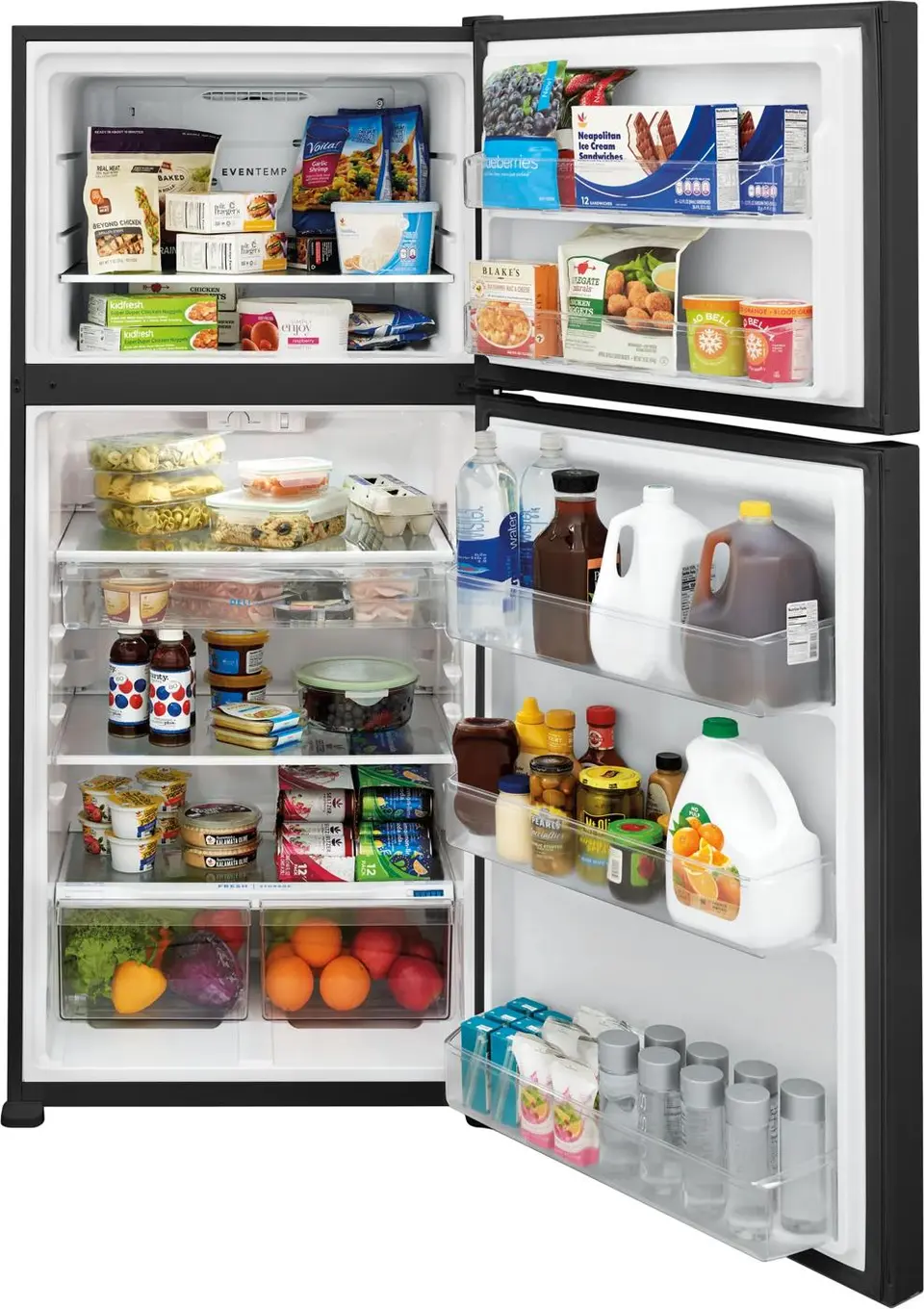 Frigidaire FFHT2045XB Top Freezer Refrigerator - Thumbnail 4