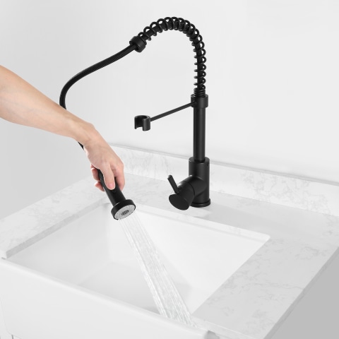 Includes high-arc faucet