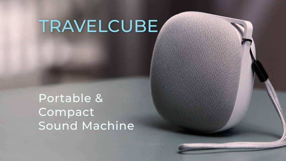 Yogasleep Travelcube Portable White Noise Sleep Sound Machine