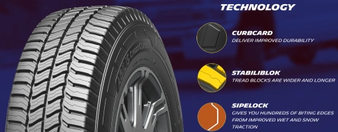 Michelin Agilis Cross Climate All Weather LT225/75R16/10 115