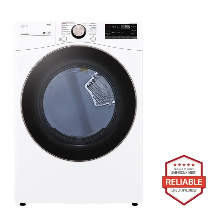 Lg DLGX4001W Gas Dryer - White