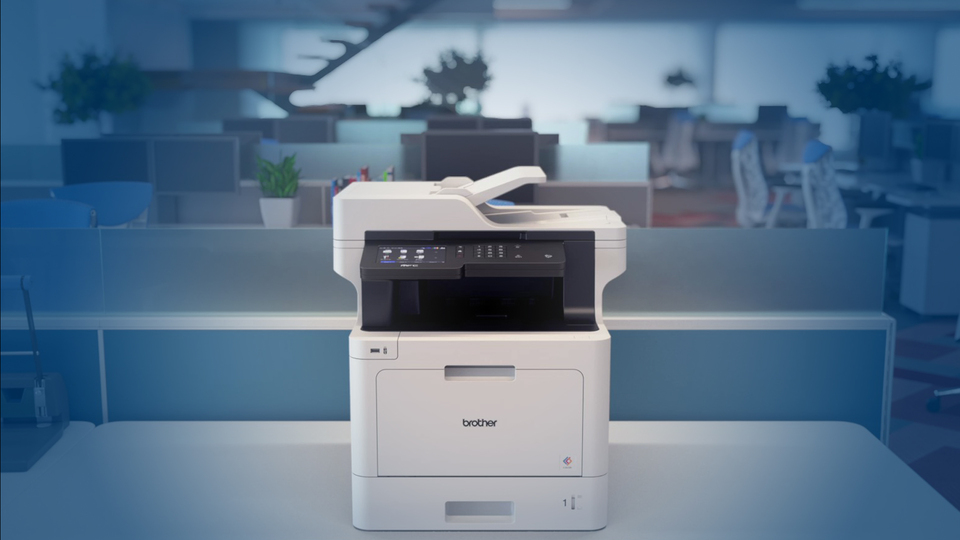 Brother MFC‐L8905CDW Business Color Laser All‐in‐One Printer, 7”  Touchscreen Display, Duplex Print/Scan, Wireless