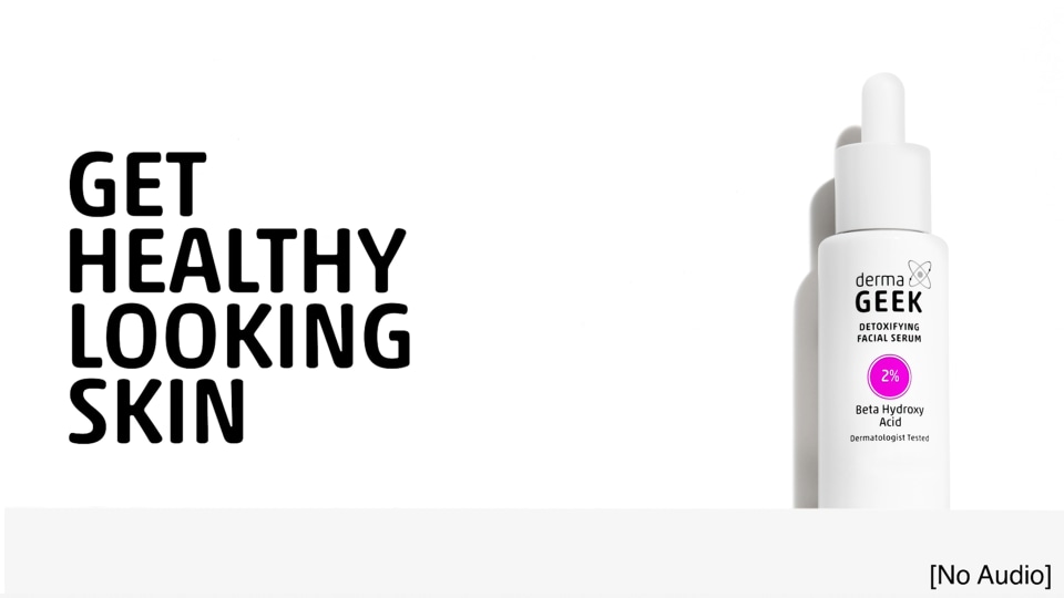 thumbnail video image 2 of dermaGEEK Detoxifying Facial Serum, 1.3 fl oz, 2 of 13