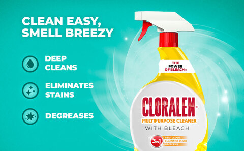 Cloralen - Toallitas de limpieza, Aqua Clean, 36 unidades (paquete de 3)  108 toallitas en total