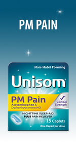 Unisom SleepTabs Tablets (32 Ct), Sleep-Aid, Doxylamine succinate ...