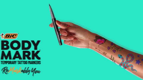 BIC BodyMark Temporary Tattoo Markers for Skin India