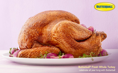 Butterball All Natural Premium Fresh Whole Turkey, 16-24 lbs