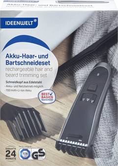 IDEENWELT Best Basics Akku-Haar- online Bartschneideset kaufen und