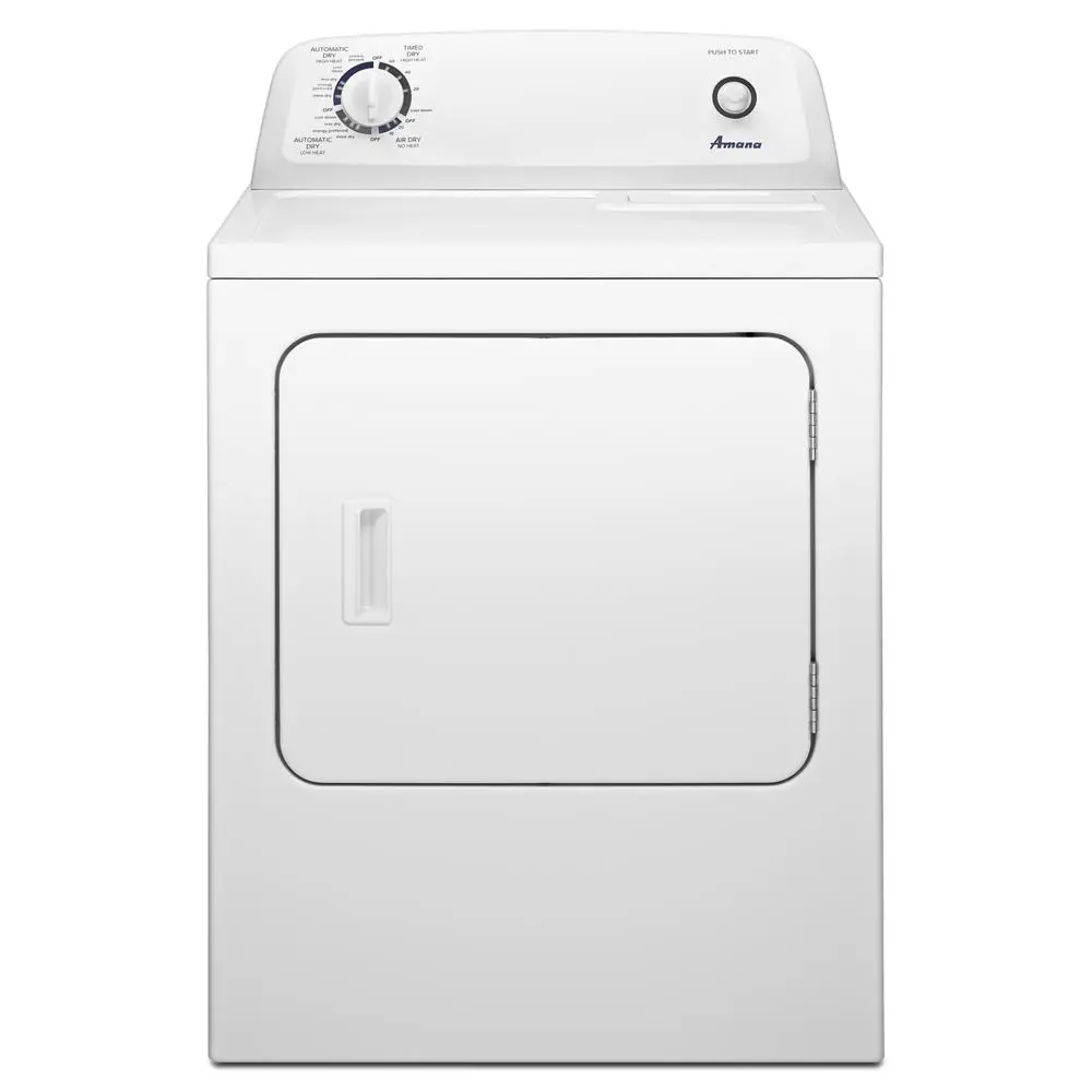 Amana NGD4655EW Top Load With Automatic Dryness Control Gas Dryer
