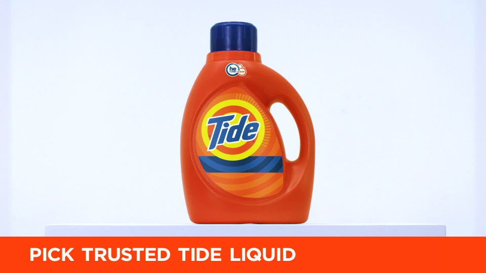thumbnail video image 2 of Tide Plus Downy April Fresh Scent Laundry Detergent Liquid 46 oz, 2 of 3