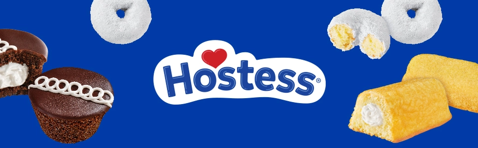 Hostess Ding Dongs Valentine Heart Chocolate Snack Cakes with