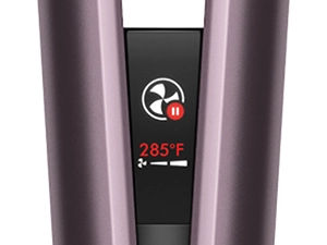 Airstrait screen showing auto-pause and 285 degrees Fahrenheit