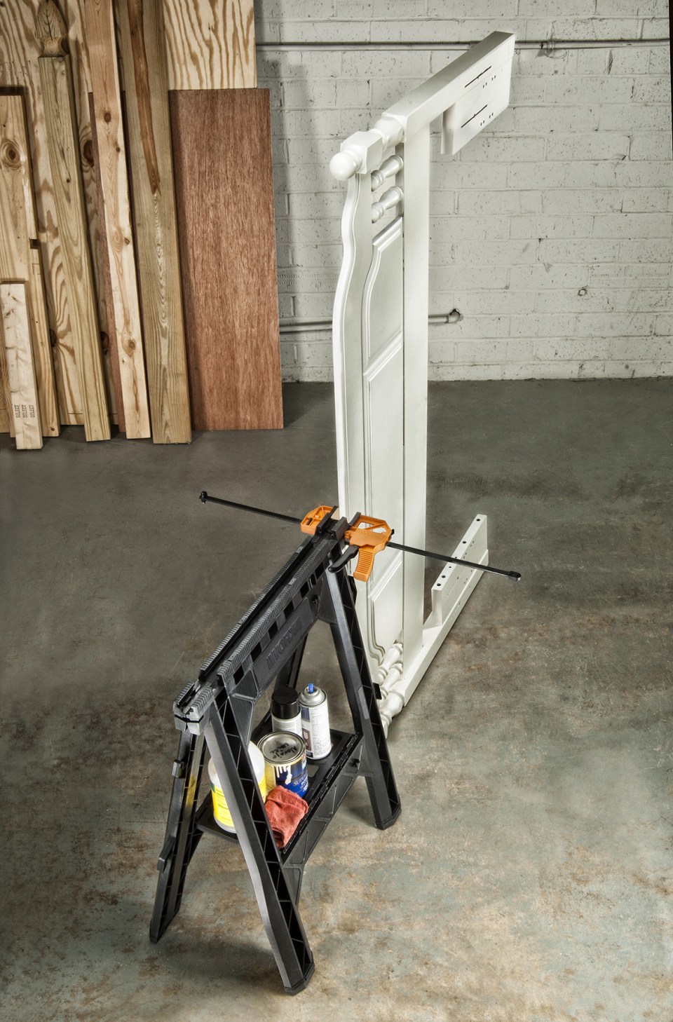 Worx Clamping Sawhorses Wx065 Factory 