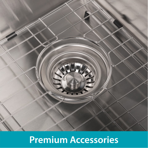 Stainless Steel Dish Grid and Drain Assembly