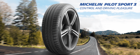 Michelin Pilot Tire 3 Sport 215/45R17/XL 91W Summer