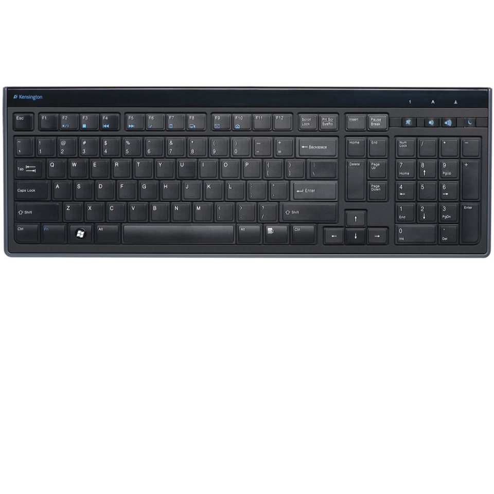 Kensington K72357US Slim Type USB Keyboard Compatible with PC or 