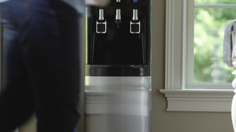 Primo hTRIO Water Dispenser with K-Cup Single Coffee Brewing, Bottom Loading