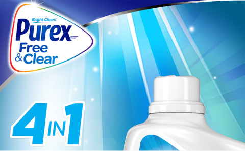 About Purex Free &amp; Clear Laundry Detergent